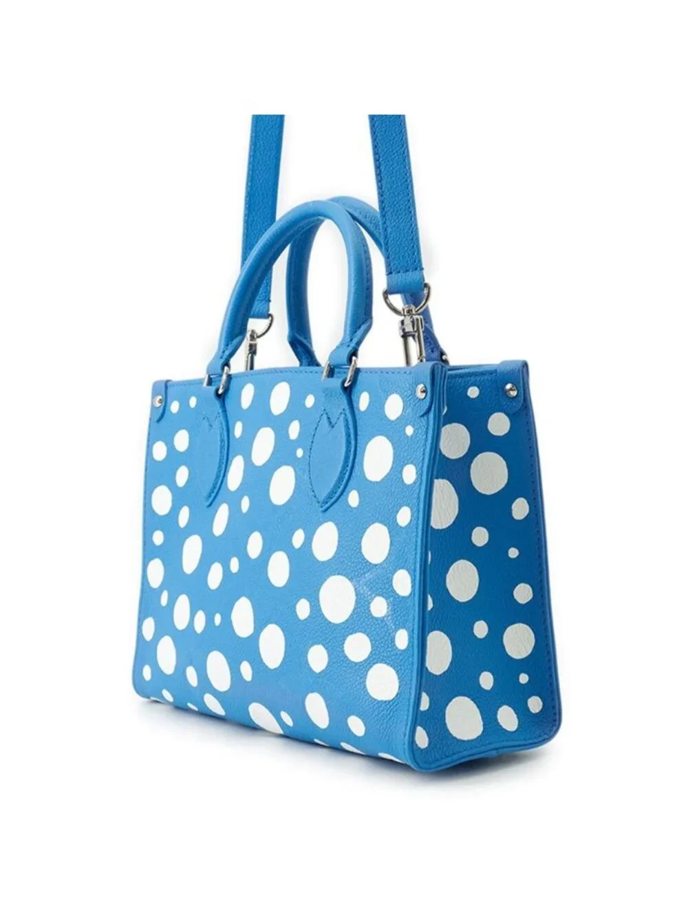 Louis Vuitton Handbag Monogram Empreinte LV Yk On The Go PM 2-Way Yayoi Kusama